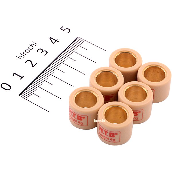 ウエイトローラー 01年-07年 スマートディオ 16φ×13 6.0g 1セット6個入り