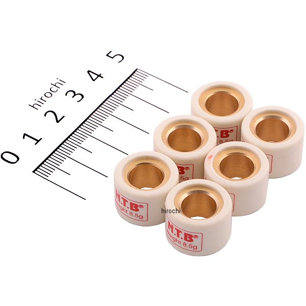 ウエイトローラー スズキ系汎用 17φ×12 8.5g Bタイプ 1セット6個入り