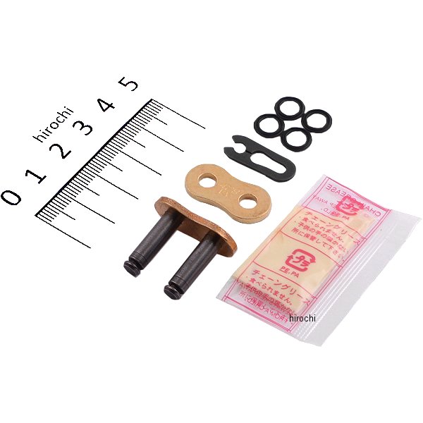 チェーン 428VX VXシリーズ クリップジョイント ゴールド