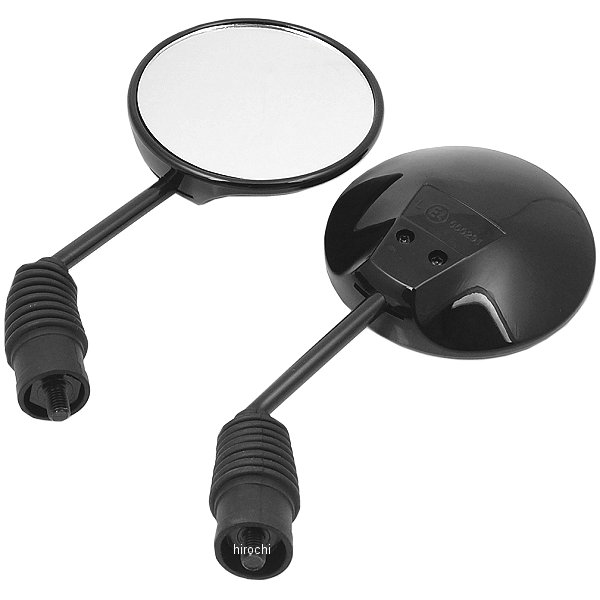 ミラー 汎用 ラジカルタイプ 8mm 黒 左右セット
