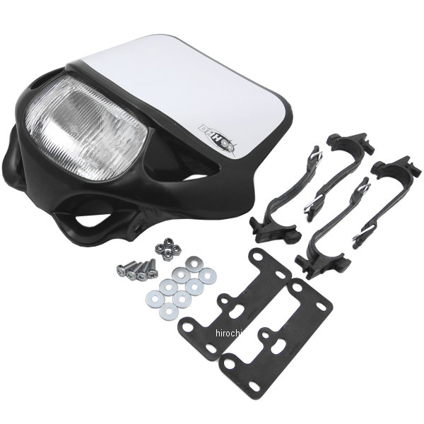 ヘッドライト DHH CERTIFIED 12V-35W 黒