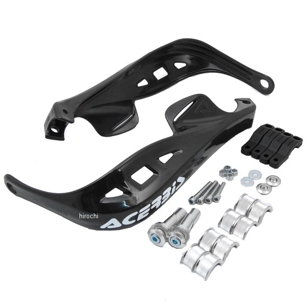 Rally Profile ハンドガード ユニバーサルマウント付き 黒