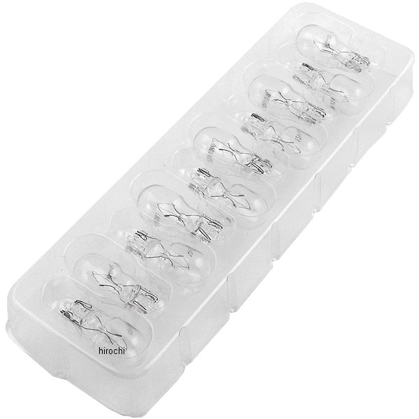 ウェッジバルブ T13 12V 10W クリア 10個入り