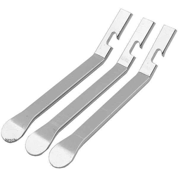 モトツールズ Moto tools 自転車用 タイヤレバー 全長120mm 3本セット スチール