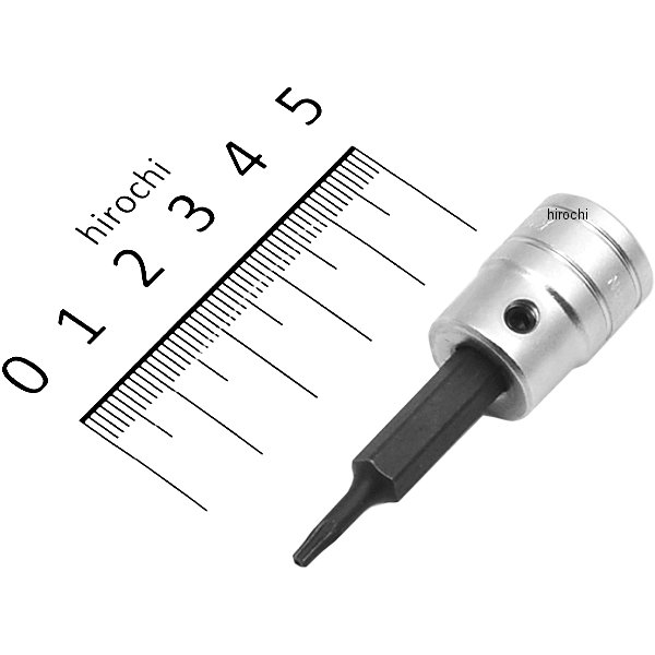 6.3sq T型いじり止めトルクスビットソケット T8