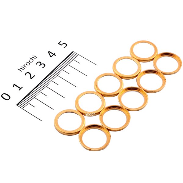 ドレンプラグ ワッシャー 36年-86年 BigTwin 銅 (10個入り)