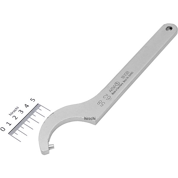 58- 62mm フックレンチ(ピン型 メッキ付)