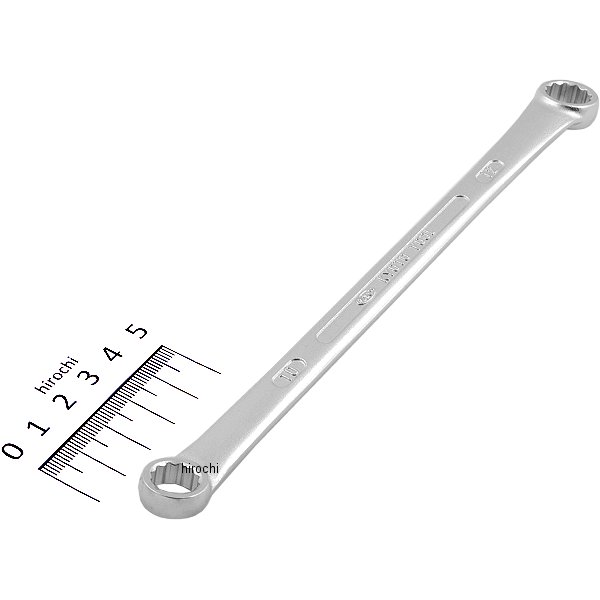 15°ロングめがねレンチ 10mm×12mm