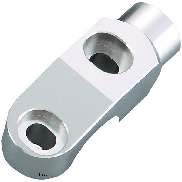 ミラーアダプター ブレーキ側 逆ネジ ヤマハ車 シルバー