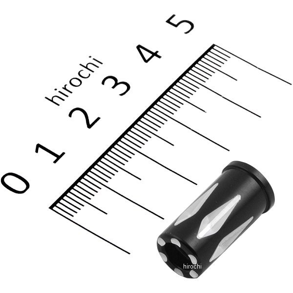 バルブ ステム キャップ ライバル 黒 1個入り