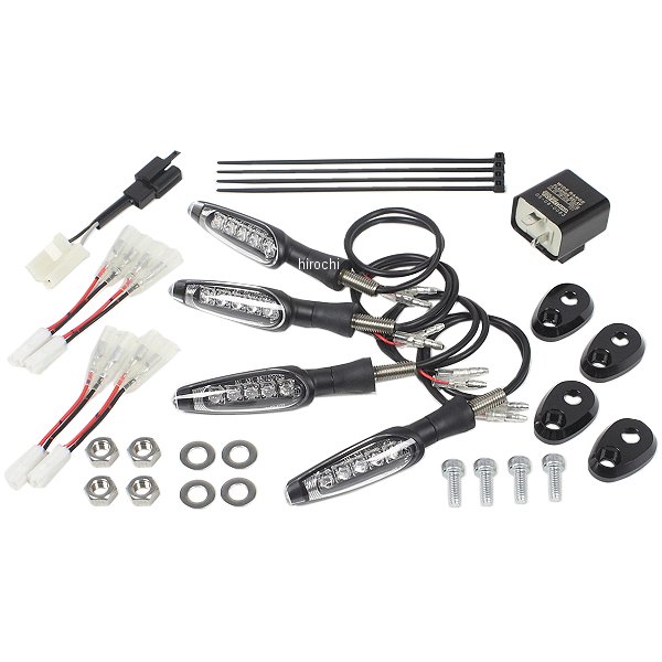 ストリームラインLEDウインカーキット Dトラッカー125、KLX125