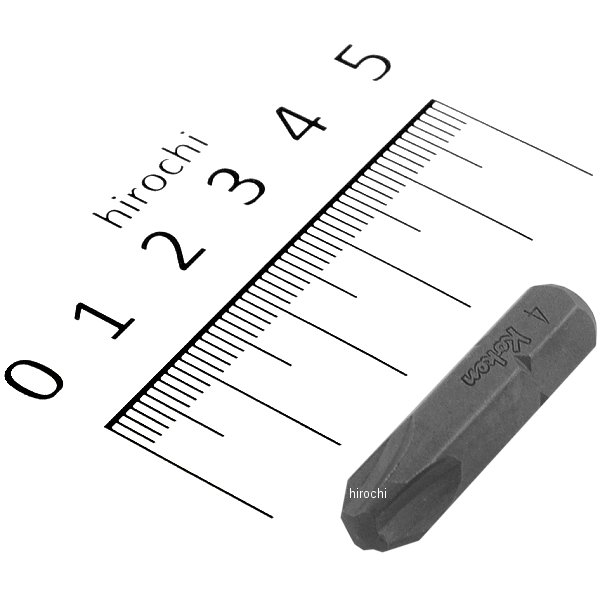 5/16インチ H プラスビット 全長32mm No.4