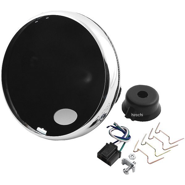 ヘッドライト 7インチ ハウジングのみ ルーカス カーボン