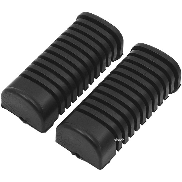 ステップラバー リトルカブ 黒 左右セット