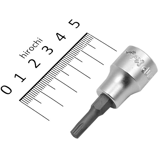 3/8インチsq トルクスプラスビットソケット 全長50mm 27IP