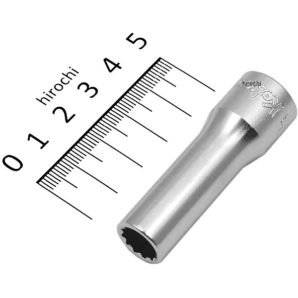 3/8インチsq 12角ディープソケット 3/8インチ