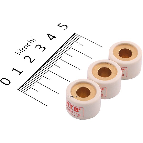 ウエイトローラー 04年以降 レッツ4 17φ×12 11.0g Bタイプ 1セット3個入り