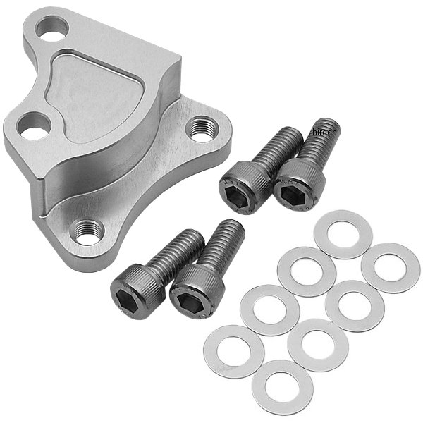 フロントキャリパーサポート ブレンボ40mmピッチ&大型ローター対応 03年以前 バリオス、ZZR250 シルバー