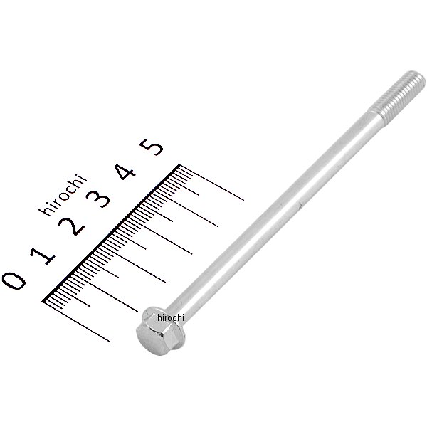 ホンダ純正タイプ フランジ六角ボルト ユニクロ M6x100 P1.0 1本入り