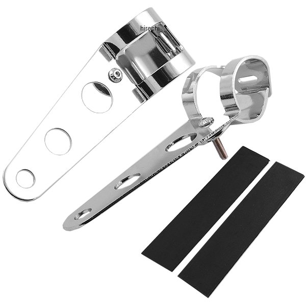 ヘッドライトブラケット φ30～φ39 メッキ