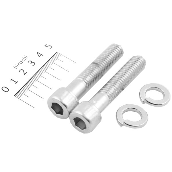 ガードナーウェスコット ライザーマウント クローム 六角穴付きボルト 1/2"x 13 x 2-1/2