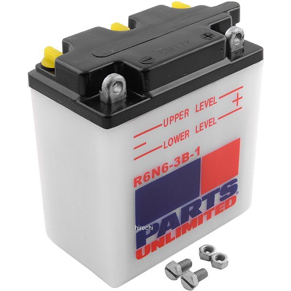 液別 バッテリー 開放型 6V Y6N6-3B-1