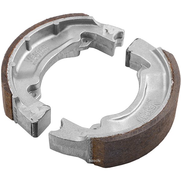 ブレーキシュー フロント/リア 69年-86年 TY360、AT-1 セミメタル