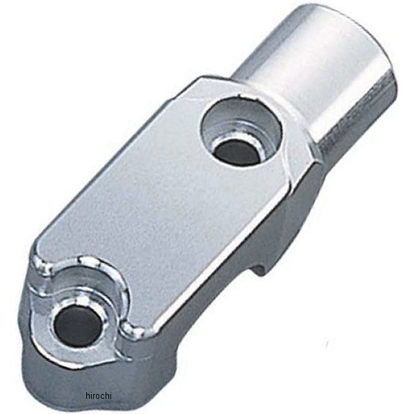 ミラーアダプター ブレンボ、ニッシン OEMタイプ シルバー