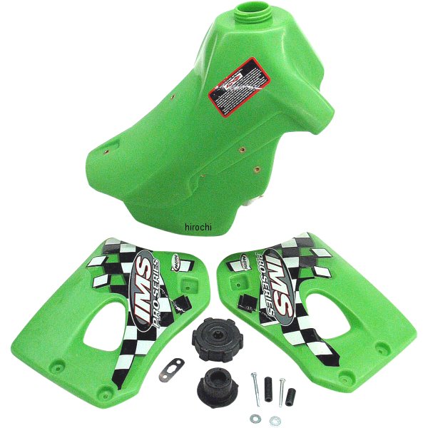 フューエルタンク 95年-06年 KDX220R/200 3.4ガロン 緑