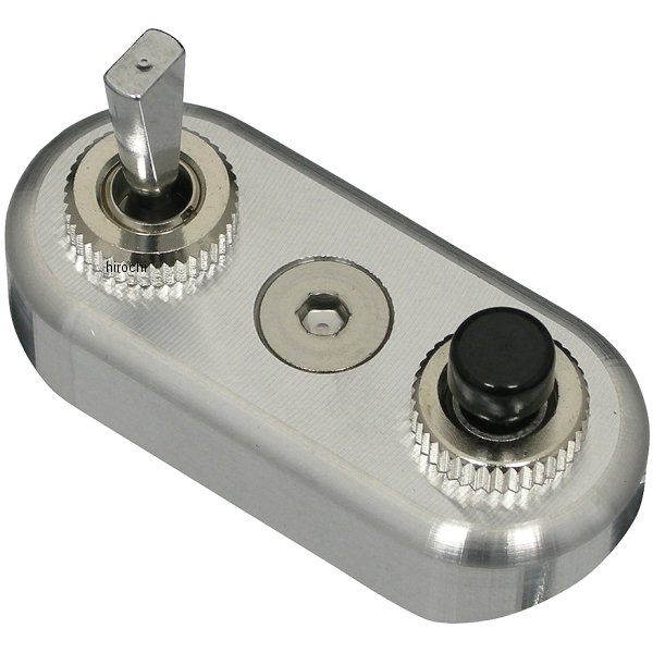 ミニスイッチ 1インチ(25.4mm)ハンドル用 フラットレバー アルミ