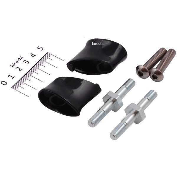 リアショートウインカーステー 04年以降 XL 黒 (左右ペア)