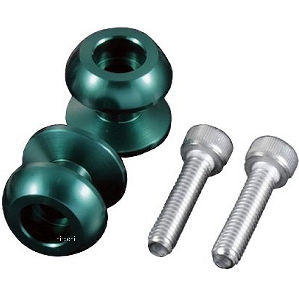 マシニングネットアンカー 6mm アルミ 2個入り ダークグリーン