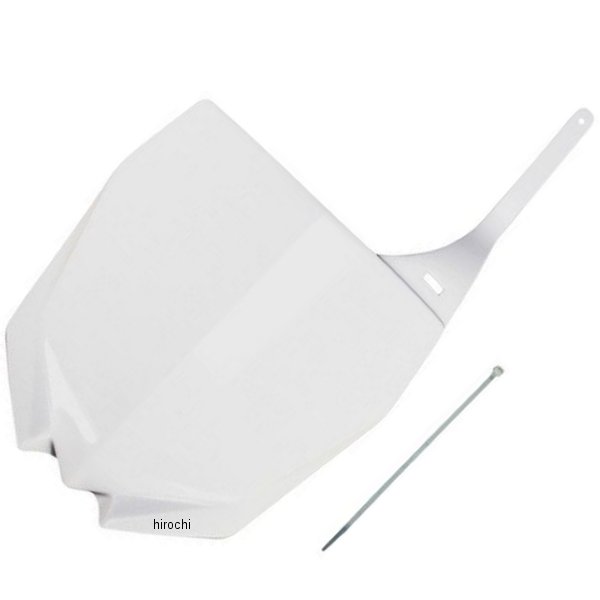 フロントナンバープレート 02年-14年 YZ125/250 白(YZFスタイル)