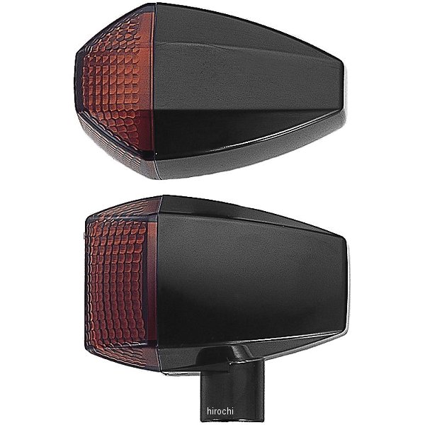 LED ZRウインカーセット スタンダードタイプ 94年-02年 ZRX1100、ZRX400 黒/オレンジ