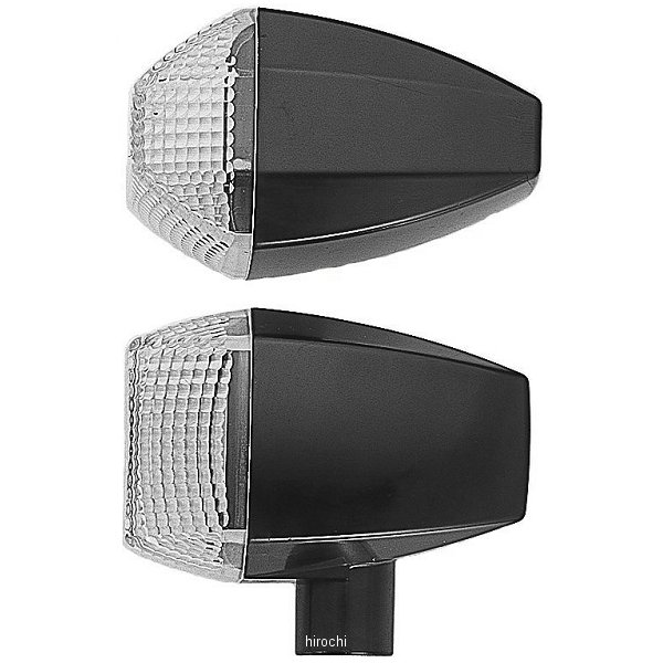 LED ZRウインカーセット スタンダードタイプ 01年-03年 ZRX1200R、ZRX400 黒/クリア
