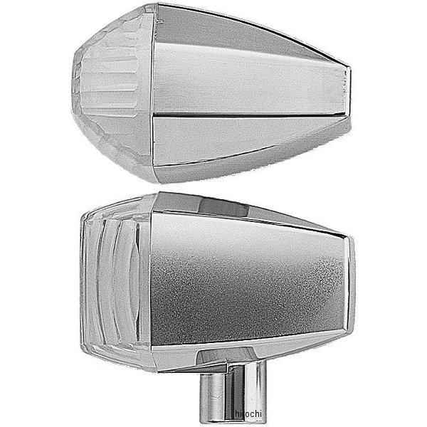 LED ZRウインカーセット クリスタルタイプ 01年-03年 ZRX1200R、ZRX400 クローム/クリア