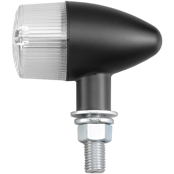 クラシカル砲弾タイプ ウインカーセット 00年-03年 ZRX1200R、ZRX400 黒/クリア