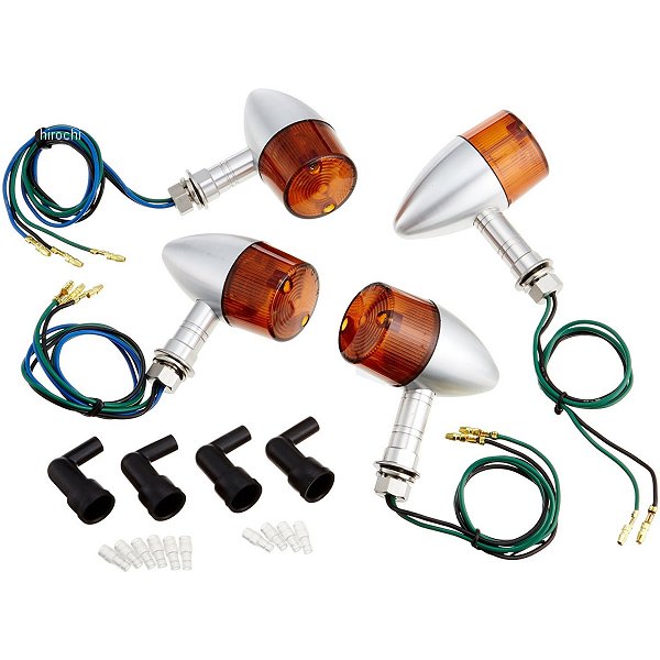 ミドルマシンドウインカー セミユニバーサルセット砲弾タイプ オレンジ