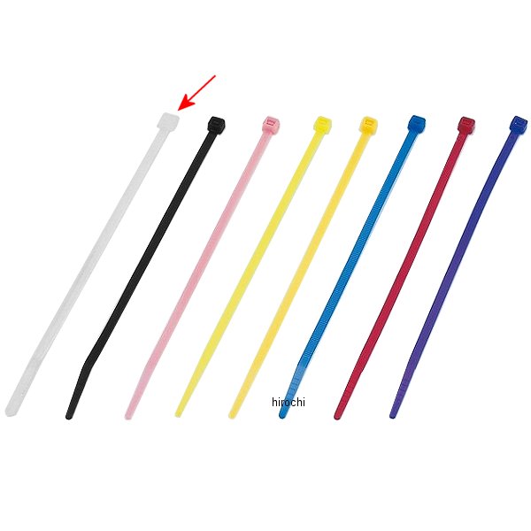 インシュロックタイ L251mm お徳用100本入りセット 白