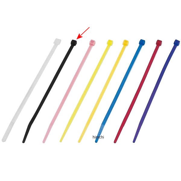 インシュロックタイ L251mm お徳用100本入りセット 黒