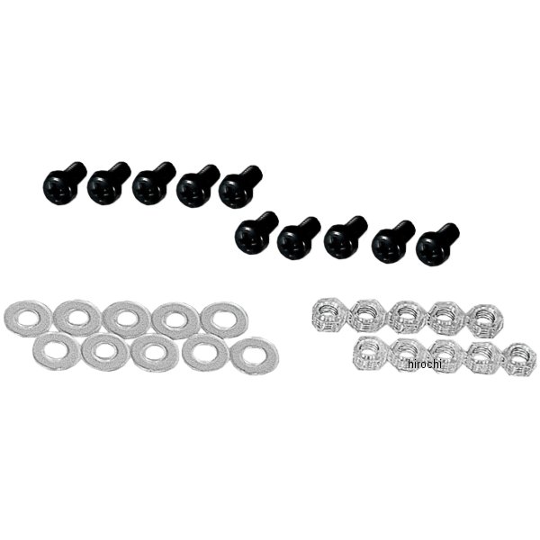 ポリカーボネートスクリーンビス M5x20mm 10個入り