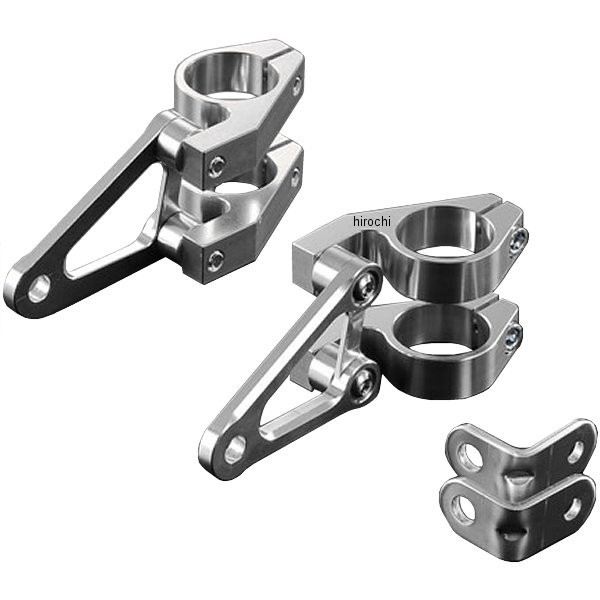 ライトステー 汎用 タイプ3 φ30フォーク用 シルバー