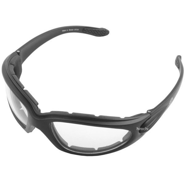 サングラス テキサス 黒(つや消し)/クリアレンズ