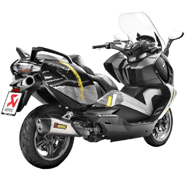 1811-3131  スリップオンマフラー E1仕様 16年-17年 BMW C650GT チタン