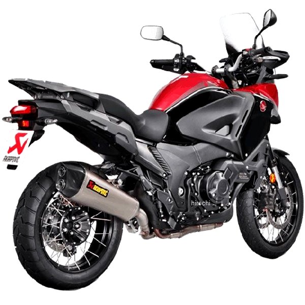 1811-3187  スリップオンマフラー ヘックス E4仕様 16年-17年 VFR1200Xクロスツアラー チタン