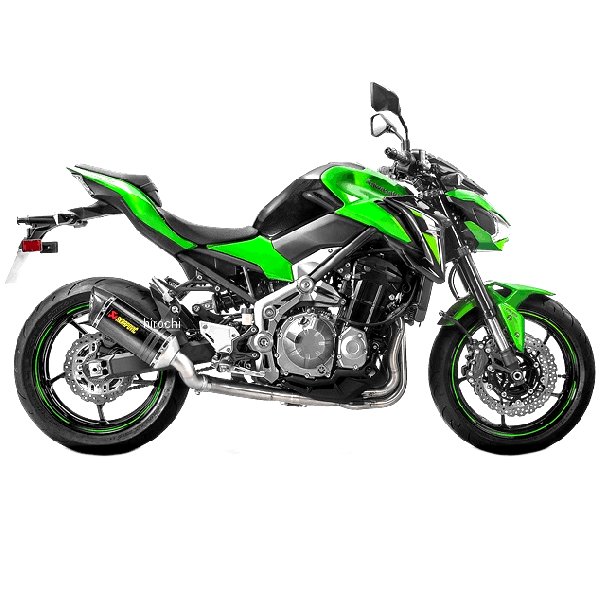 1811-3294  スリップオンマフラー ヘックス ショート 17年 Z900 チタン