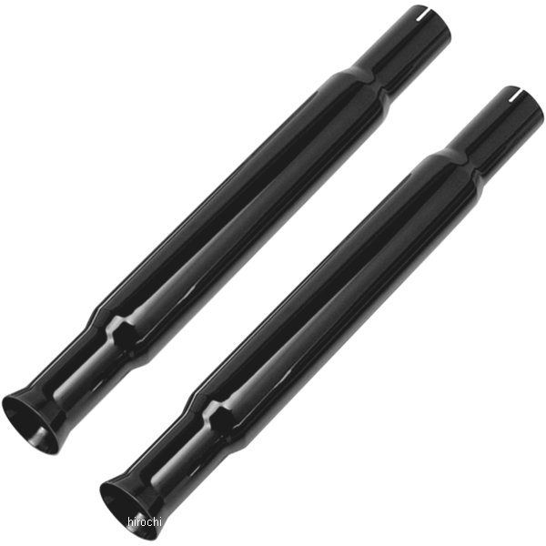 スリップオンマフラー ブラスワイルド ナローコーン 86年-03年 XL 黒