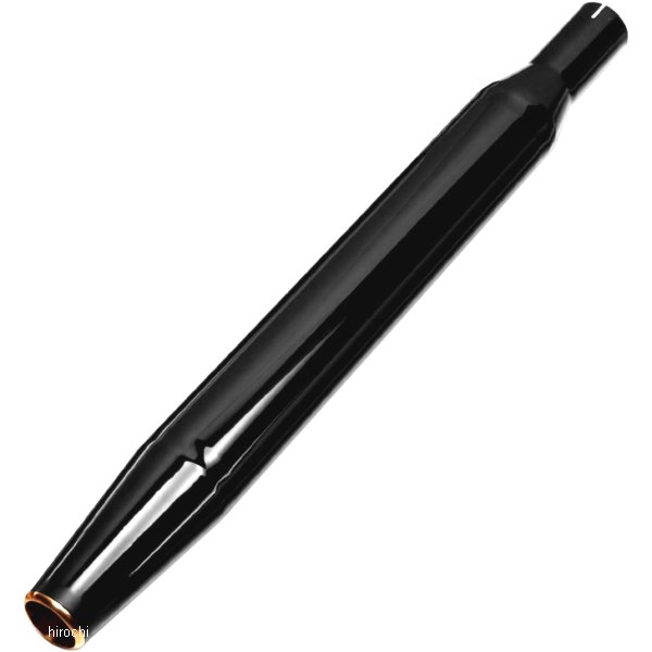 スリップオンマフラー ブラスグライド テーパード 2-INTO-1用 84年以降 ソフテイル 黒