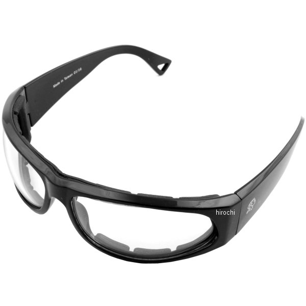 サングラス カリフォルニア 黒/クリアレンズ