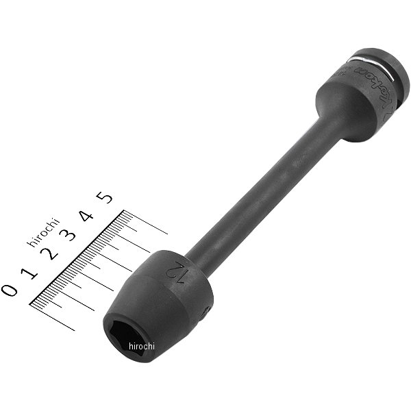 3/8インチsq インパクトユニバーサルエクステンションソケット 全長150mm 12mm